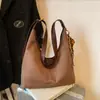 Bolso Tote Elegante Casual Simple Estilo Coreano para Mujer Viajera 2026 Nuevo Retro Nicho Moda Bolso de Hombro Elegante