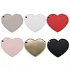 Espejo de Maquillaje Portátil al por Mayor Espejo de Maquillaje Portátil de Cuero PU con Logo Imprimible, Estilo Corazón Espejo Pequeño Estuche de Cuero Personalización