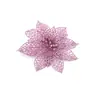 Decoración navideña regalo 15cm flor de Navidad simulación girasol adornos para árbol de Navidad accesorios DIY