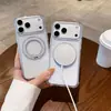 Soporte Giratorio Aplicable a Funda para Teléfono Apple 18ProMAX 17 Resistente a Caídas Dos en Uno iPhone18Pro Funda Magnética