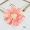 Novo estilo nórdico núcleo de lã dália simulação dália flor artificial decoração de casa diy adorno de cabeça material artesanal