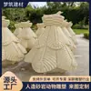 Processamento de Comércio Exterior de Esculturas de Animais Míticos, Produção Personalizada, Material de Arenito Artificial, Processamento de Acordo com Desenhos