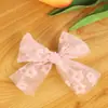 Accesorios de Lazo de Organza de Encaje Dulce DIY Pinzas para el Cabello Accesorios para Ropa Bolsos Muñecos Tejidos a Mano Accesorios para Ropa