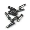 Neumático de coche sin cámara aleación de aluminio válvula de aluminio fondo plano 525 Boquilla de válvula TPMS punto
