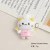 Acessórios de Resina DIY Desenho Animado Joias Gato Chef Cola de Creme Grampo de Cabelo Capa de Celular Fivela de Sapato Chaveiro Pingente com