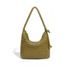 Diseño Original Nuevo Bolso de Mano Tejido Gran Capacidad Bolso de Mano para Viajes al Trabajo Bolso de Hombro Moda Femenina Bolso Cubo Bolso Dumpling