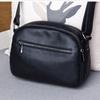 Bolsa Feminina de Ombro Único, Bolsa Transversal de Couro Genuíno, Bolsa Pequena de Couro Bovino Camada Superior com Alça Larga 2024, Bolsa Quadrada Pequena Estilo Retrô, Luxo Leve
