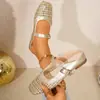 Nuevas sandalias Mary Jane de verano 20267cm con diseño hueco y tejido de malla, plataforma que aumenta la altura, puntera descubierta