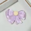 Accesorios de Resina para Manualidades de Dibujos Animados Joyería Lazo Pasador Pegamento de Crema Pasador Hecho a Mano Accesorios para Funda de Teléfono Móvil Hebilla de Zapato