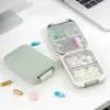 Mini Pastillero, Organizador de Pastillas Conveniente, Caja de Almacenamiento con Seis Compartimentos para Tres Comidas al Día, Sellado y a Prueba de Humedad, para Empaque de Medicamentos de Viaje