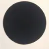 Almohadilla Negra Redonda de Franela Adhesiva para Pies, Tela No Tejida, Fieltro, Adhesivo Blanco de Colores con Forma No Tejida