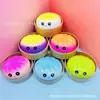 Venta directa de fábrica de bollos de colores realistas, pelota de juguete antiestrés de rebote lento para apretar