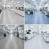 Piso de Borracha Industrial Pvc para Oficinas de Fábrica, Resistente ao Desgaste, Resistente à Pressão, Piso Antiderrapante para Oficinas de Armazenamento e Logística