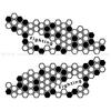 Explosiones de comercio exterior pegatinas de panal para coche flor de tracción pegatinas para motocicleta forma de celosía hexagonal decoración creativa universal para coche personalidad