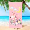 Toalha de Praia de Microfibra Comércio Exterior Cenário Subaquático Suave Absorvente Exterior Especial Estampada Toalha de Praia Toalha de Banho
