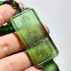 Colgante cuadrado de nanwo Amitabha con esmalte de color marca benmingfo colgante de paz nudo colgante regalo venta al por mayor