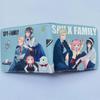 Carteira Envolvente da Casa de Brincar de Espião de Anime Yorania SPYxFAMILY Porta-Moedas de Desenho Animado Carteira de Couro