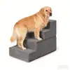 Escaleras para Mascotas para Gatos y Perros, Peldaños de Esponja Extraíbles, Soporte Anticolapso, Esponja Elástica, Antideslizante