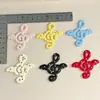 Nuevos accesorios musicales coloridos con alas hechos a mano para pinzas de pelo DIY, tocados, colgantes, materiales decorativos, accesorios de flor para zapatos