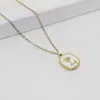 Colar de Aço Titânio Dourado para Mulheres, Não Desbota, Joia de Corrente de Clavícula de Luxo Leve de Nicho, de Alta Qualidade, Versátil, Moderno e Elegante