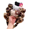 Tiara Fofa de Pelúcia com Estampa de Leopardo, Alto Valor Estético, Tiara de Gatinho Exquisita para Lavar o Rosto, Maquiagem e Higiene Pessoal, Novo Modelo 2026