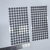 Consumibles para escáner 3D, 3 Puntos de Marcado Reflectantes de Alto Brillo Exteriores de 6 mm, Puntos de Marcado Reflectantes para Escáner Tridimensional de Mano
