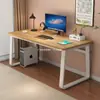 Escritorio de Computadora, Escritorio de Estudio en Casa, Escritorio Sencillo para Escribir en el Dormitorio, Escritorio de Oficina, Escritorio de Trabajo Rectangular