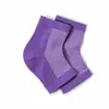 Calcetines de gel hidratante para talón, de nailon, con media punta abierta y aberturas de color, para bailar, con nuevas explosiones transfronterizas.