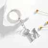 Aliexpress Comércio Exterior Mais Vendido Chaveiro com Letras em Inglês Liga de Zinco Diamante Pingente de Joia Criativa Venda Direta da Fábrica