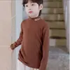 Camiseta Térmica de Forro Polar para Hombre y Niño Manga Larga Estampado de Dibujos Animados de Moda Top Camisa Cálida de Forro Polar Térmico para Niño