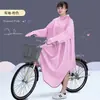 Modelo universal, diseñado para ciclismo al aire libre, poncho de lluvia para patinete eléctrico, impermeable de cuerpo completo engrosado, protege tanto al conductor como al vehículo de la lluvia intensa