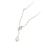 Collar de Perlas Retro Otoño e Invierno para Mujer 2025 Nueva Cadena Larga para Suéter con Aspecto Elegante y de Alta Gama, Accesorio de Suéter de Lujo Ligero