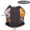 Bolsa grande de futebol bolsa de rede de basquete bolsa de lona de basquete bolsa de basquete bolsa esportiva de futebol armazenamento espessada