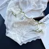40-62.5kg 1009 # La Gente Viene y Va~Algodón Estilo Dulce Lindo Sexy Encaje Estampado Ropa Interior para Mujer