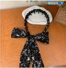 Flores flutuantes com pente de dente, arco de cabelo feminino, ondulado, alto, craniano, positivo e reverso, duas tiras, retrô, corte, acessórios para cabelo, elegantes, cartões de cabelo