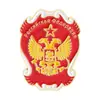 Série Criativa de Cores da Bandeira Russa Nova Insígnia Comemorativa Águia de Duas Cabeças Cartoon Acessórios Soviéticos Retrô Broche