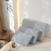Funda de almohada de algodón puro y látex al por mayor del fabricante, Funda de almohada suave de algodón lavado, Funda para núcleo de almohada de algodón puro 40*60 Sin núcleo