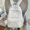 Mochilas de la Serie de Hilo Texturizado Gris de Cáñamo para Estudiantes de Secundaria y Preparatoria, Adecuadas para Clases Diarias, Salidas de Fin de Semana, Picnic y Bolsas Escolares Resistentes a las Manchas