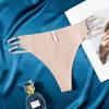 Comercio Exterior Tanga Sexy Sin Costuras de Seda de Hielo de Cintura Baja Ropa Interior Sexy Estilo Pura Lujuria para Mujer Calzones Deportivos para Yoga para Mujer