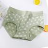 Ropa interior nueva de algodón puro para mujer, ropa interior estampada de talle medio, ropa interior de algodón puro para mujer, calzones lindos estampados, venta al por mayor de fábrica
