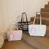 Bolso Tote de Gran Capacidad Versátil con Textura de Gama Alta 2026 Bolso de Hombro Elegante de Estilo Nuevo de Lana de Cordero Bolso de Mano Atmosférico