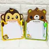 Quadro Branco Infantil com Formato de Animal para Crianças, Quadro de Mensagens para Escrever e Rabiscar, Quadro de Desenho Cartoon para Currículo com Caneta para Quadro Branco