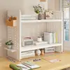 Prateleira de Painel de Pegboard para Mesa para Uso Doméstico, Prateleira para Armazenamento de Livros, Organizador de Arquivos para Mesa de Escritório, Prateleira em Camadas para Colocação de Documentos
