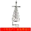 Linterna giratoria candelabro giratorio copo de nieve giratorio automático manualidades de metal accesorios para cena a la luz de las velas romántica nórdica