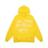 KANYE mismo estilo debes nacer de nuevo sudadera con letras de espuma sudadera con forro polar