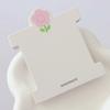 8,5*10cm papelão branco ~ corda de cabelo adulto pequena flor doce papel cartão etiqueta decoração de cabelo acessórios de embalagem