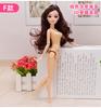 Corpo de boneca Barbie de 30 cm com contas de seda e malha de flores, acessórios para confeitaria, vestido de noiva, design de sereia, corpo de bebê nu e articulado