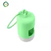 Distribuidor de bolsas de basura para mascotas marca logo impreso bolsa para pasear perros al aire libre caja perro gato portátil recogedor de excrementos bolsa fábrica
