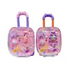 Novo Estilo Conjunto de Artesanato DIY com Miçangas para Meninas Maleta Armazenamento Acessórios Presente de Princesa Brinquedos Brincadeira de Faz de Conta
