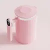 Copo Misturador Inteligente Digital Transfronteiriço Totalmente Automático de Aço Inoxidável para Leite de Soja e Café Copo de Água Recarregável Copo Misturador Elétrico